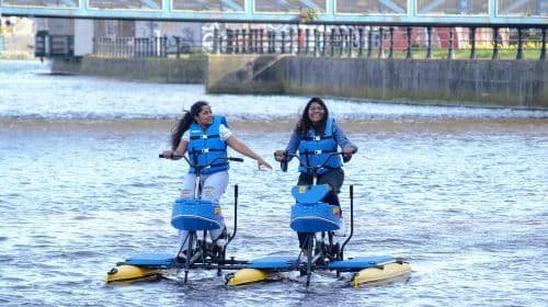 Belfast: River Lagan Hydrobike Tour Day Tours