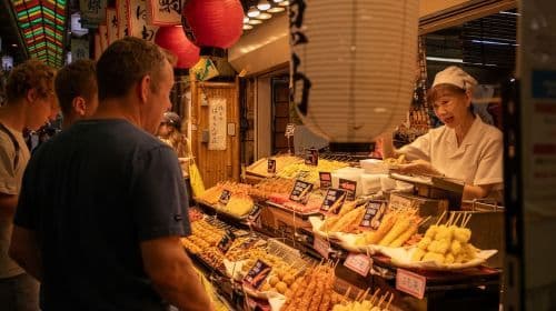 Kyoto: Tour di degustazione gastronomica locale al Nishiki Market