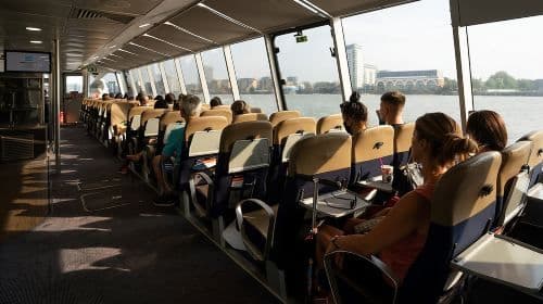 Londen: Uber Boat - Enkele reis River Thames Cruise dagtochten