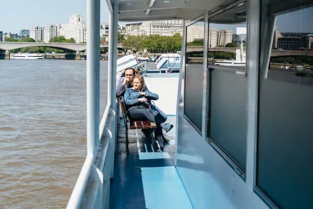 Westminster naar Greenwich River Thames Cruise