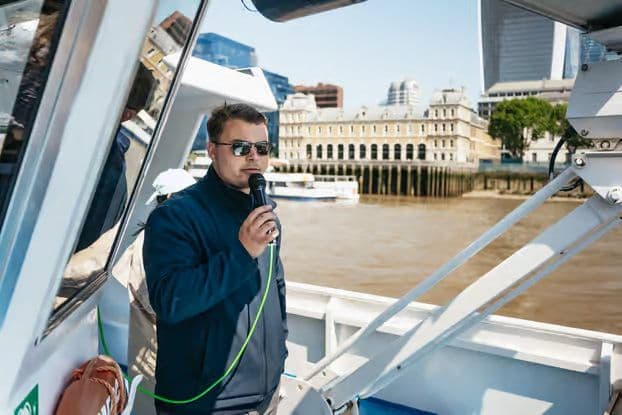 Cruzeiro pelo Rio Tâmisa de Westminster a Greenwich