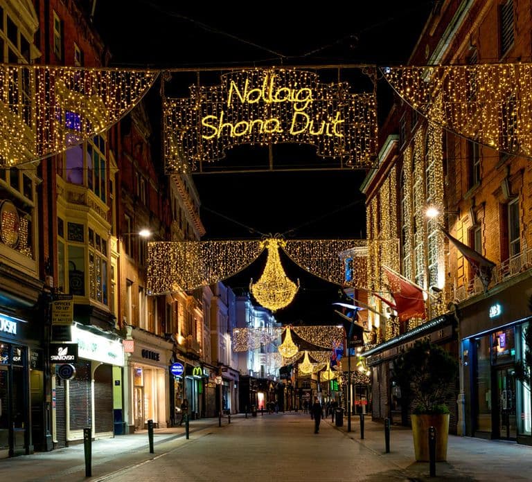 Descobrindo Dublin em um Tour Privado a Pé de Natal