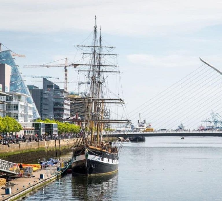 Dublin: Docklands, EPIC e Experiência no Tall Ship