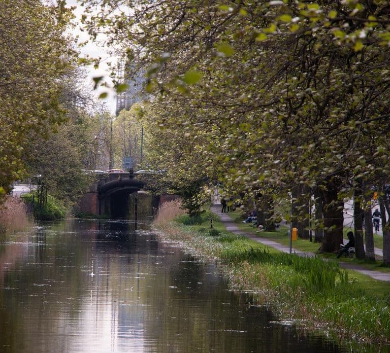 Dublin: Grand Canal Cruise mit Abendessen