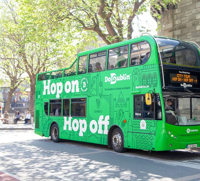 Dublin: Wycieczka autobusowa Hop-on Hop-off