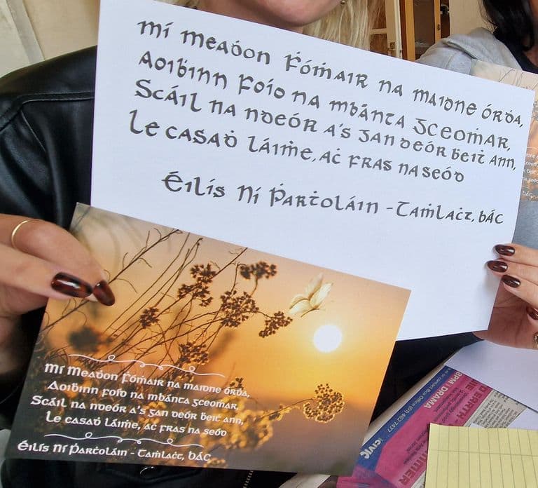 Dublino: Impara e sperimenta il Cló Gaelach