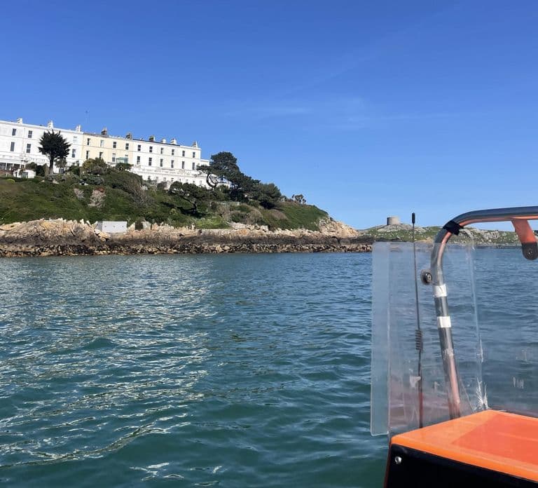Begeleide boottocht rond Dublin Bay