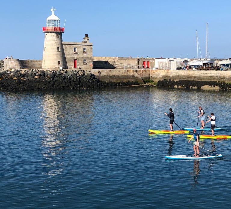 Howth: Lezione di paddleboarding nel porto di Howth