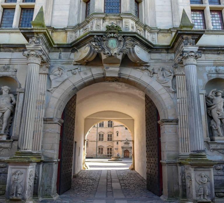 Castles of Kronborg and Frederiksborg from Copenhagen by Car