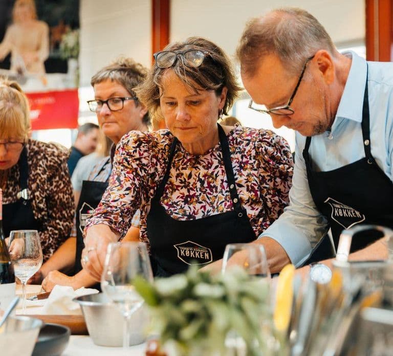 Corso di cucina a Copenhagen: Corso di cucina nordica con open bar
