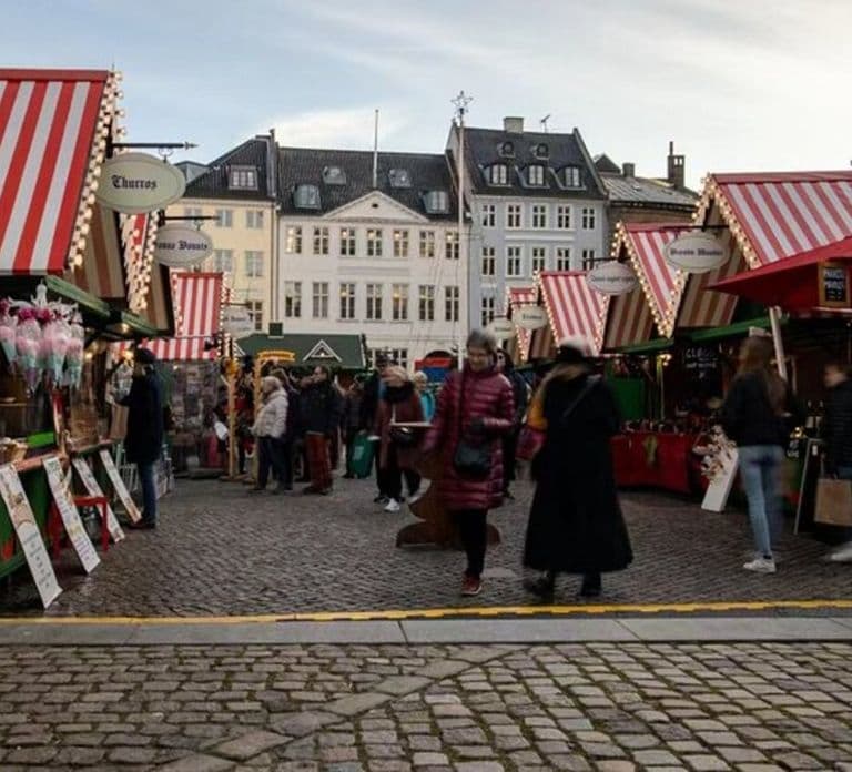 Copenhagen Private Christmas Walking Tour with Gløgg
