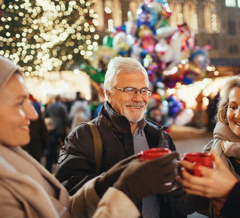 Tour privado a pie por la Navidad en Copenhague con Gløgg