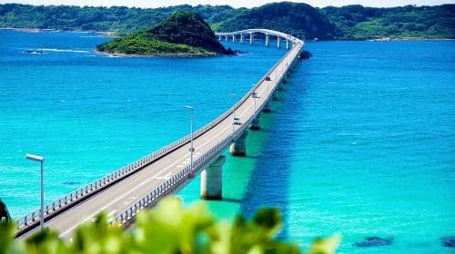 1-day tour of Mojiko Retro + Karato Fish Market + Tsunoshima Bridge + Motonosumi Shrine in Kitakyushu, Japan Day Tours