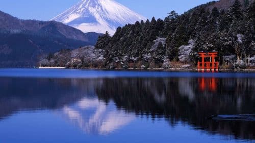 1-daagse tour van Peace Torii + Owakudani + piratenschip + Oshino hakkai in Hakone, Japan Dagtochten