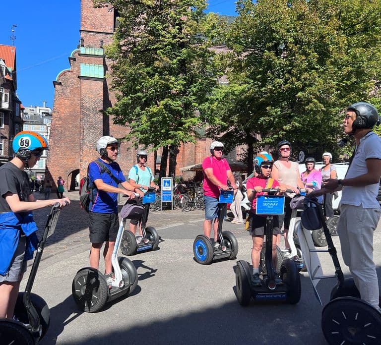 Copenhagen: City Highlights Guided Segway Tour