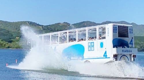 1-daagse tour van Tokyo's Fuji Five Lakes & Lake Yamanaka met KABA amfibische buscruise Dagtochten