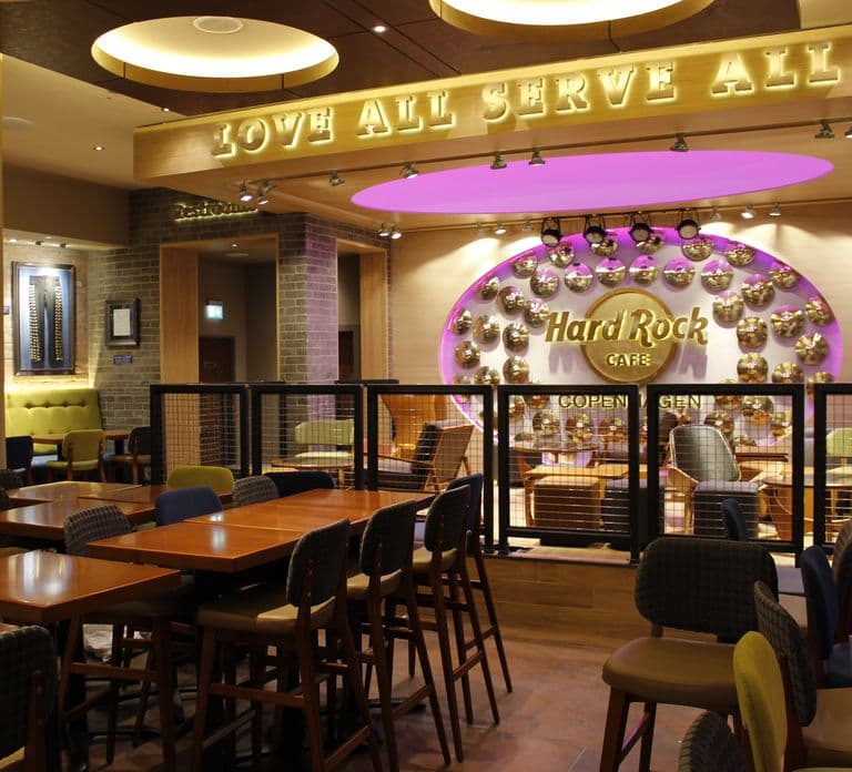 Copenaghen: Hard Rock Cafe con menu fisso per pranzo o cena