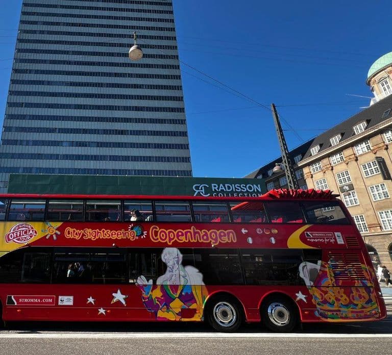Copenaghen: Tour turistico in autobus Hop-On Hop-Off