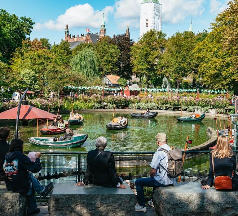 Copenhagen: Tivoli Gardens Entry Ticket with Unlimited Rides