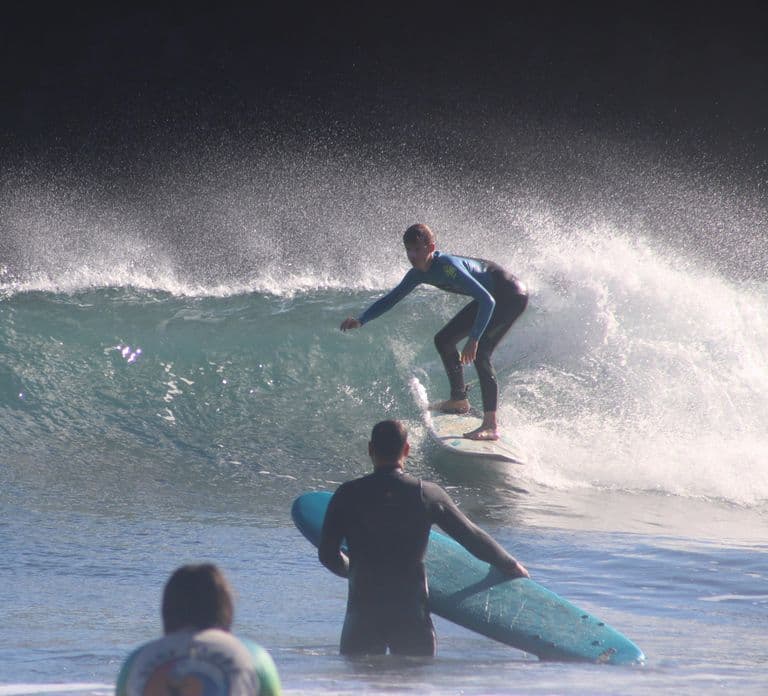 Madeira: surf lesson at Porto da Cruz