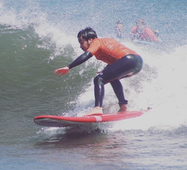 Madeira: surf lesson at Porto da Cruz