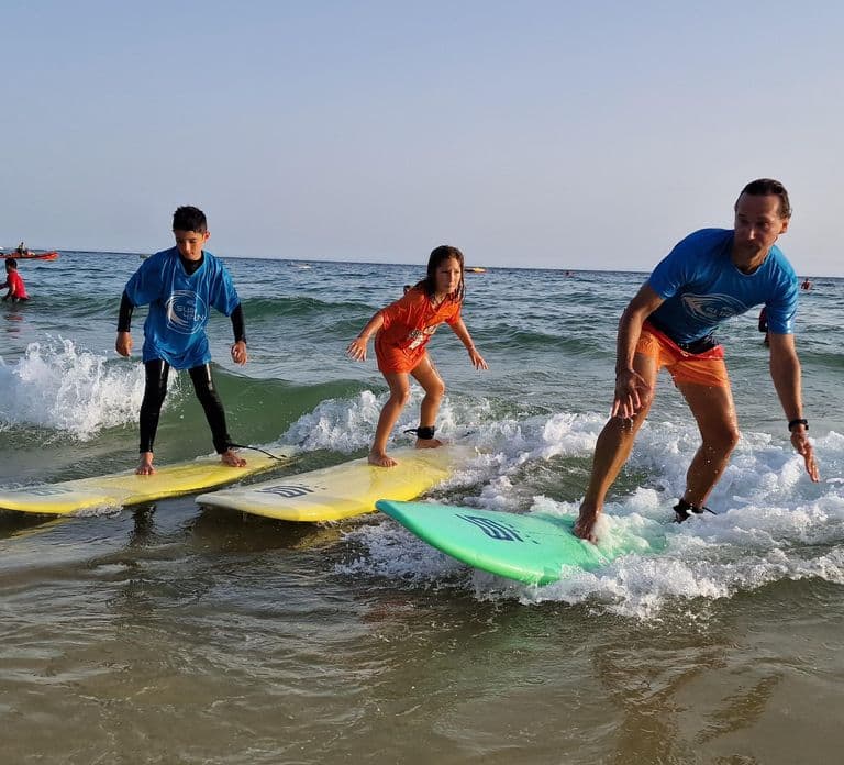 Albufeira : Cours de surf à la plage de Galé