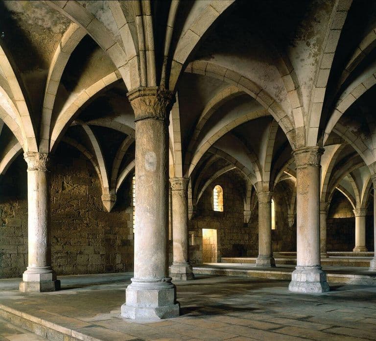Alcobaça: Entrada para o Mosteiro de Alcobaça, Patrimônio da UNESCO