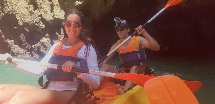 Algarve Caves and Wild Beaches Kayak Tour