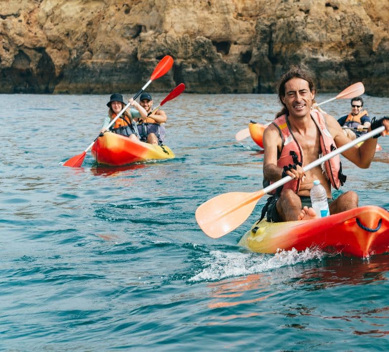 From Lagos: Explore Ponta da Piedade Sea Caves by Kayak