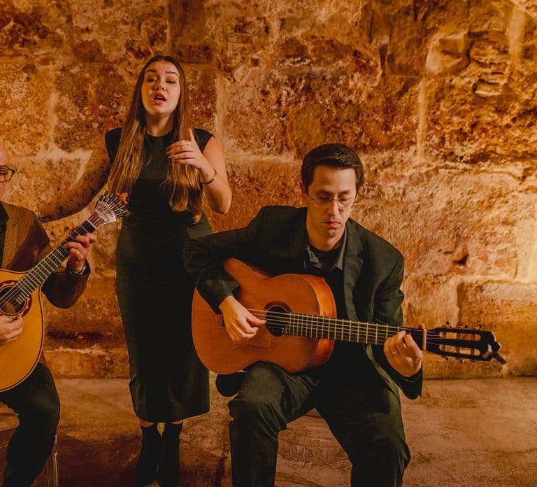 Lisbon: Fado Show and Wine inside Medieval Walls