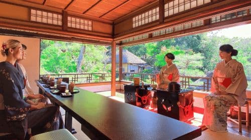 Kyoto: Theeceremonie in een traditioneel theehuis in Kiyomizu Dagtours