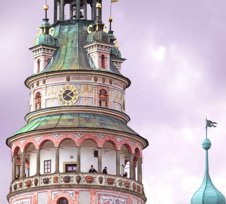 Prague: Transfer to Vienna via fabulous Cesky Krumlov