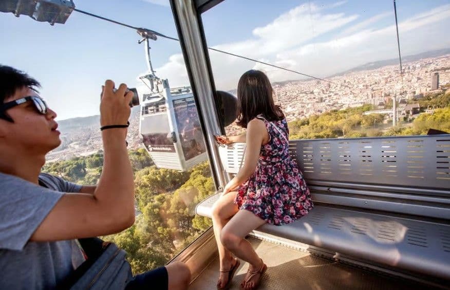 Barcelona: Montjuïc Cable Car Roundtrip Ticket
