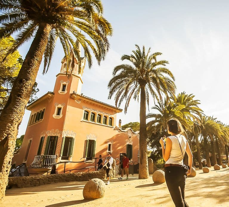Barcelona: Toegangsticket voor Park Güell