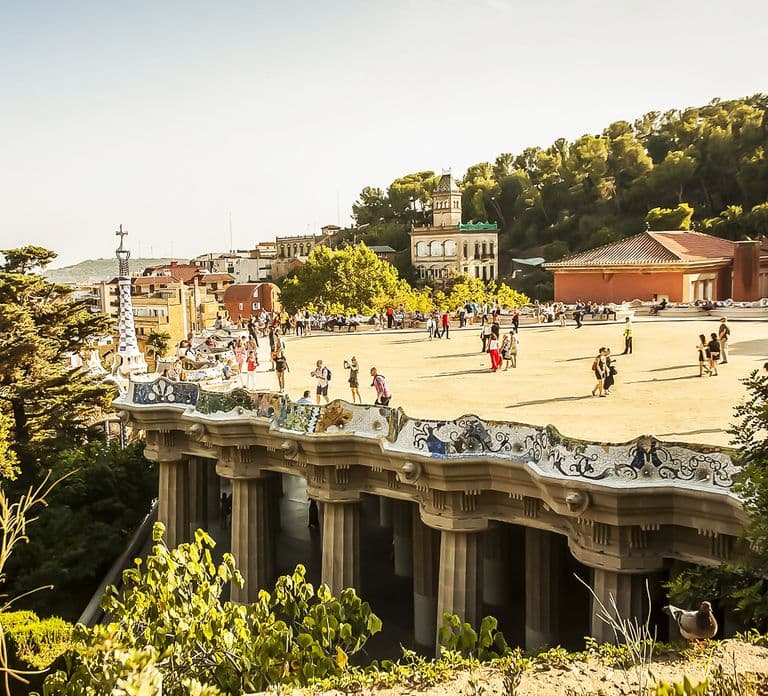 Barcelona: Toegangsticket voor Park Güell