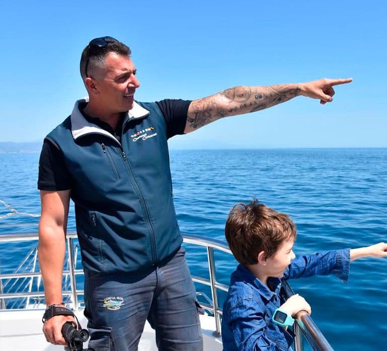 Benalmadena: Dolfijnen kijken boottocht