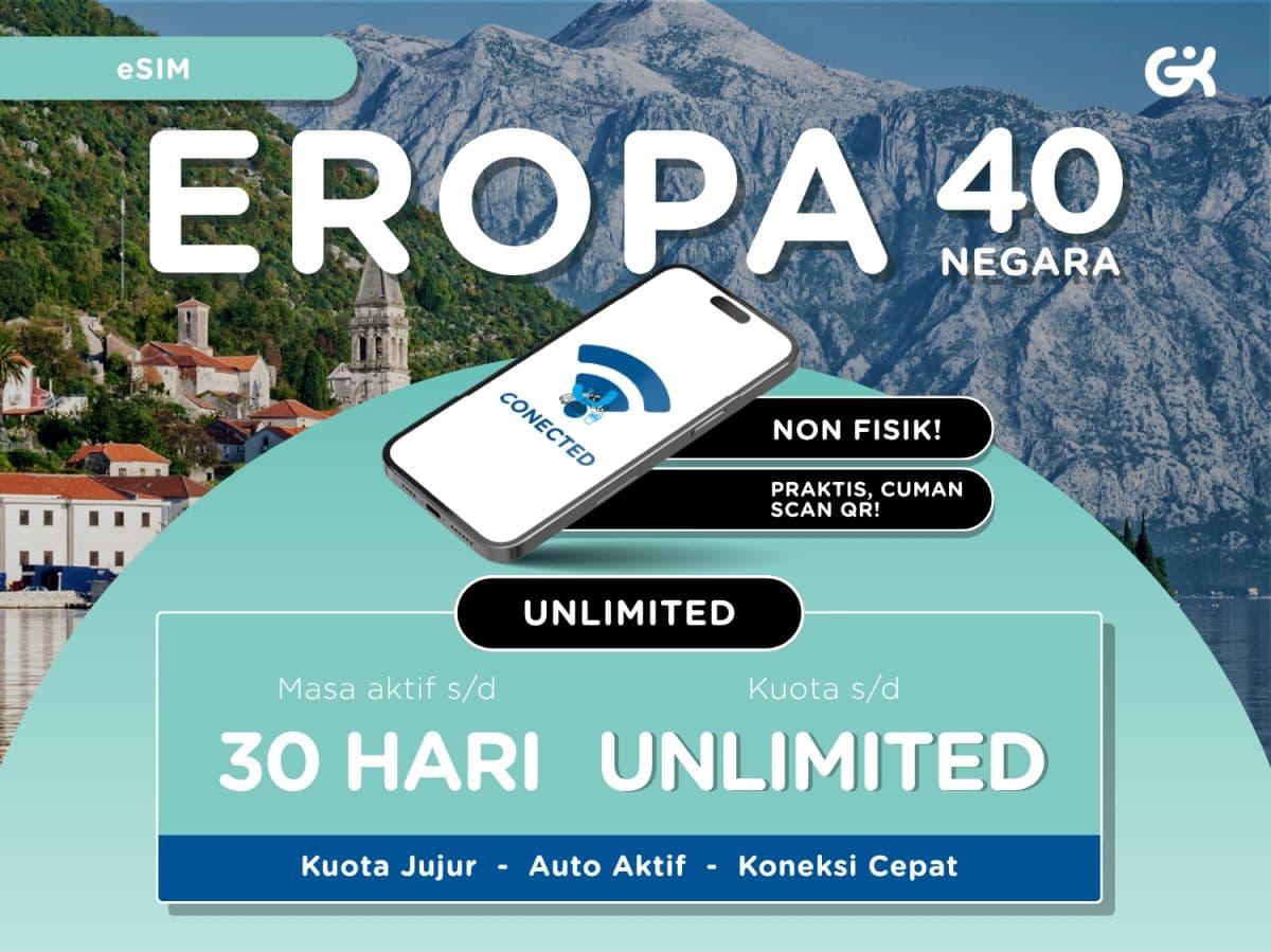 eSIM Europa Orientale Balcani Illimitata | Travel SIM Uzbekistan Ucraina Kirghizistan Pakistan Global Komunika