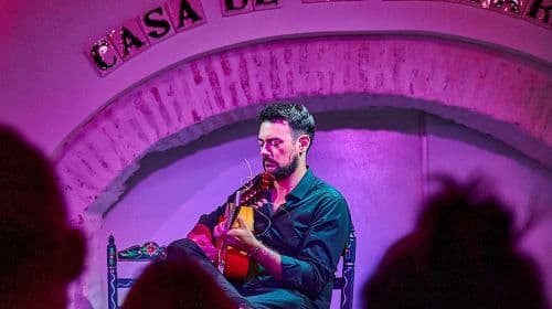 Sevilla: Ticket voor een flamencoshow in La Casa de la Guitarra