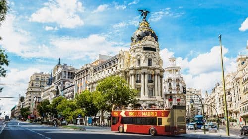 Madrid Big Bus Double-decker Sightseeing Bus