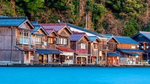 Kioto | Guía en chino con comentarios | Grupo pequeño de 9 personas | Excursión de 1 día a Amanohashidate e Ine Funaya