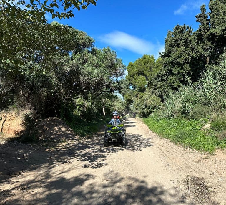Salou: Off-Road Guided Quad Safari with Hotel Pickup
