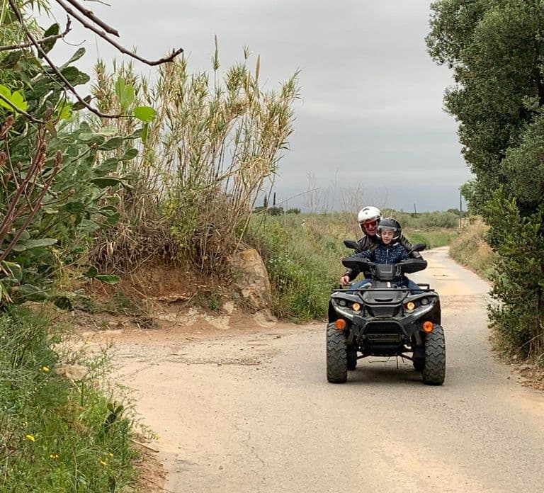 Salou: Off-Road Guided Quad Safari with Hotel Pickup