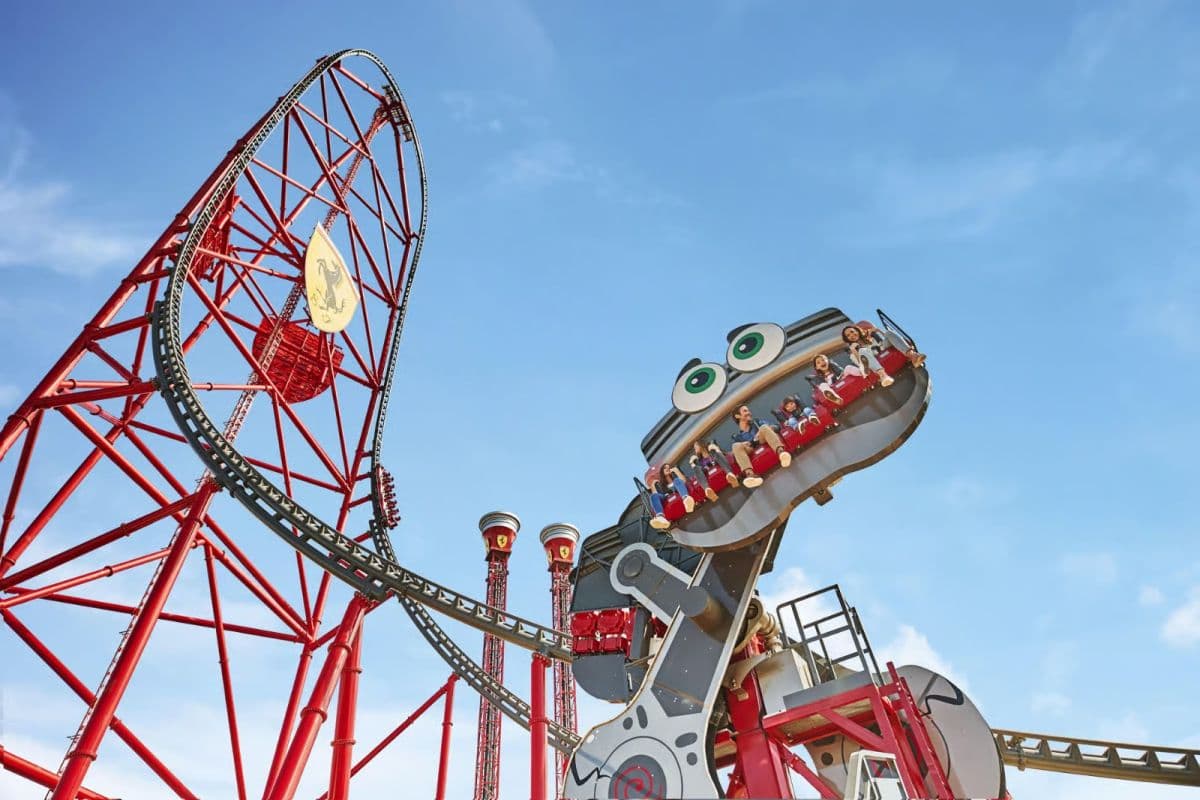 Salou: PortAventura en Ferrari Land 1, 2 of 3-daags ticket