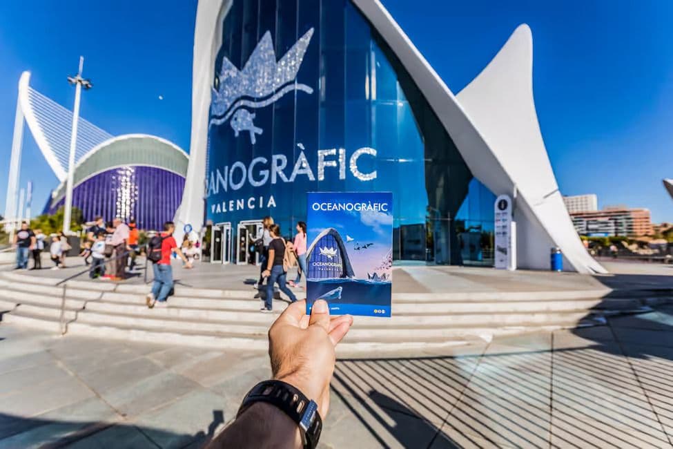 Valencia: Toegangsticket Oceanogràfic