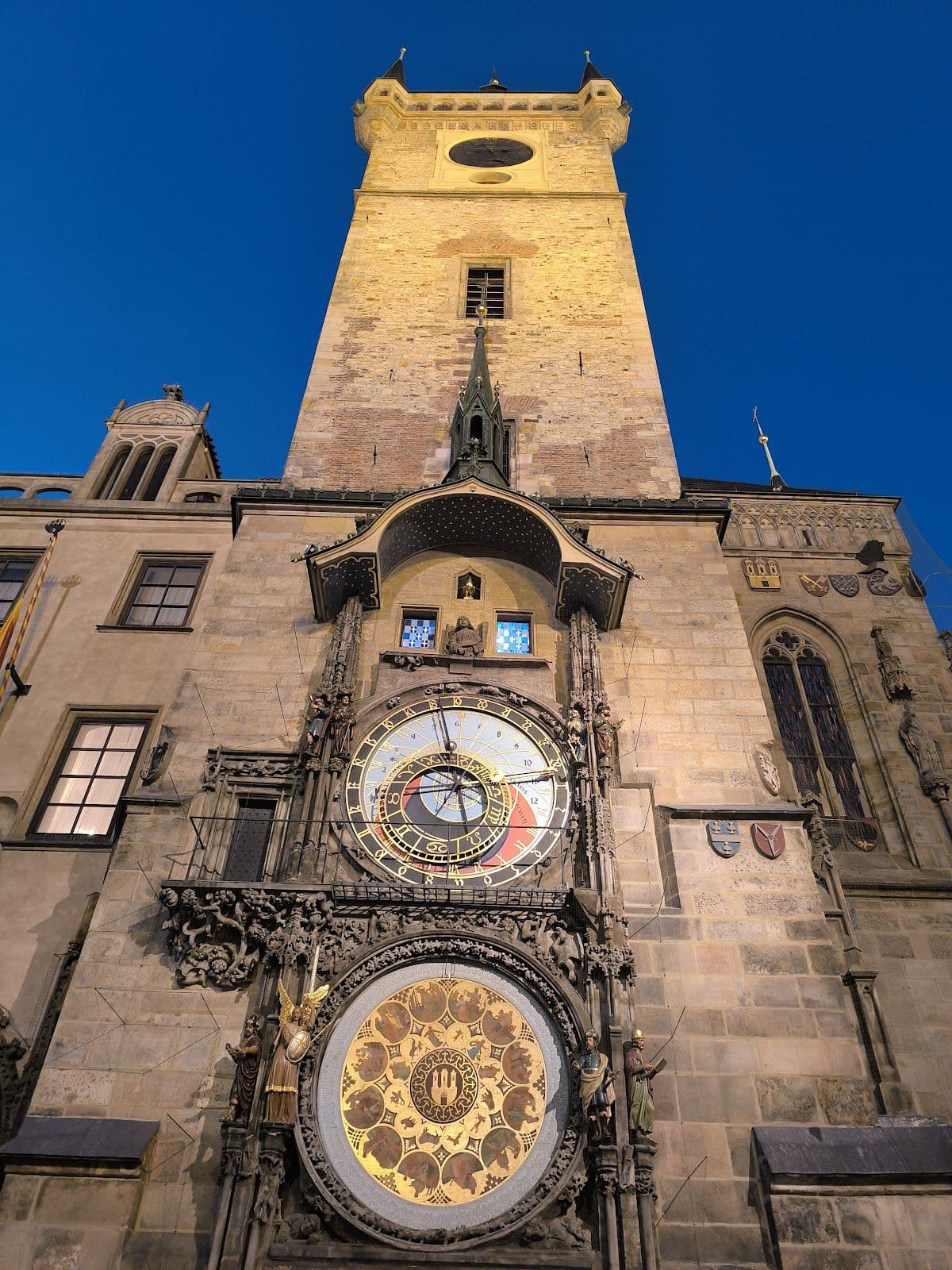 Prague Castle and Orloj with National Museum or Jewish Quarter