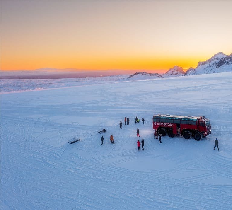 Gullfoss: Ice Cave and Glacier Tour in Glacier Monster Truck