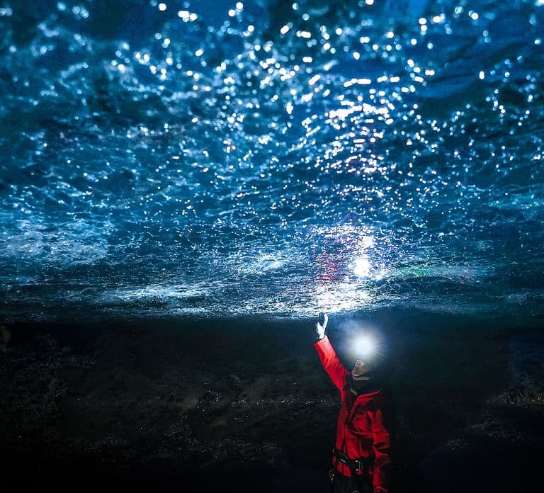 Iceland: Private Ice Cave Captured with Professional Photos