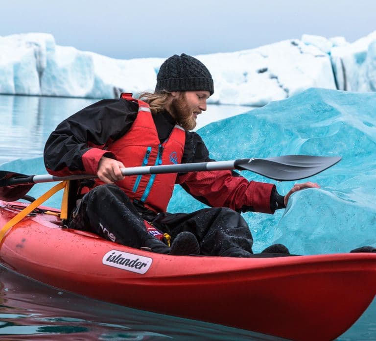 Jökulsárlón Glacier Lagoon Kayaking Tour