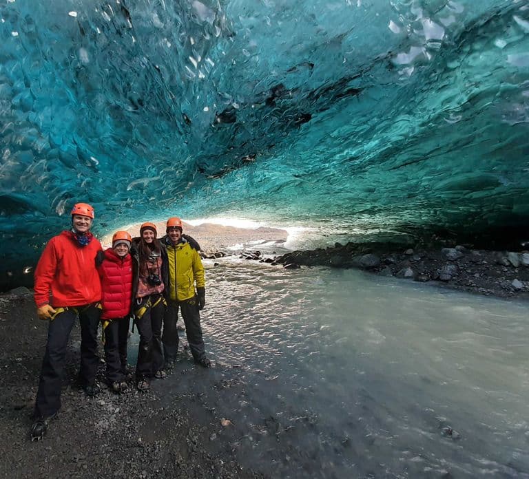 From Jökulsárlón: Crystal Blue Ice Cave Super Jeep Tour