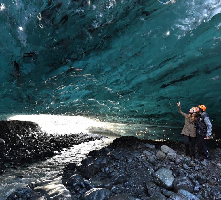 From Jökulsárlón: Crystal Blue Ice Cave Super Jeep Tour